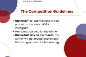 Idaho HOSA Monthly Social Media Challenge - October